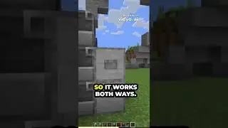 Sliding Redstone Door | #minecraft #redstone