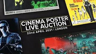 Cinema Poster Live Auction | 22nd April 2021 | Trailer
