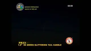 PR23 - 1.5 INCH ROMAN CANDLE - WIZARD FIREWORKS