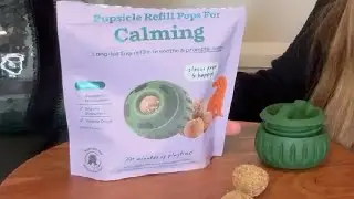 WOOF Pupsicle Refill Pops for Calming   Calming Dog Treats   Long Lasting Refills for The Pupsicle T
