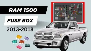 Dodge Ram 1500, 2500, 3500 Fuse Box Diagram 2013 - 2018