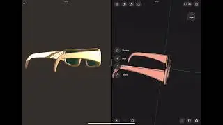 Sunglasses - Shapr3D and Nomad Sculpt Practice