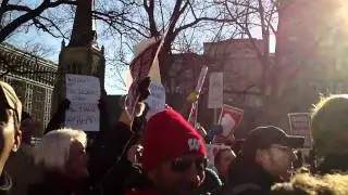 Jump Around at the Labor Union Protest - Madison, WI Capitol Square (February 19, 2011)