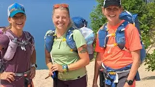 Fastpacking Pictured Rocks, 45 miles in 48 hours, North Country Trail