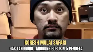 KORESH MULAI SAFARI.GAK TANGGUNG TANGGUNG BUBUKIN 5 PENDETA SEKALIGUS