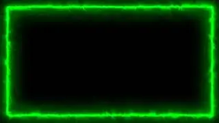 Neon Light Border Black Screen Effects, Video Border Black Screen, Neon Effects Video Background