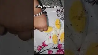 Baby ke liye Boiled Egg dene ka Sahi tarika #weight gain #healtyfood  #ytshorts #shortvideo