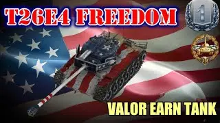 Freedom Banners Of Valor Earnable Tank WOT Console - World Of Tanks Modern Armour