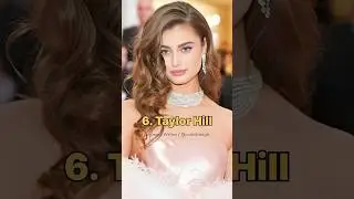 Top 10 Most Beautiful American Models in 2024 #shorts #american #model