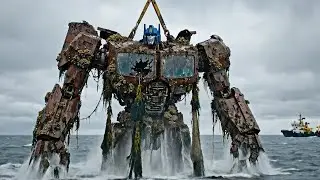 We Found & Restored a GIANT Optimus Prime Robot (Deep Sea Discovery to Full Power)