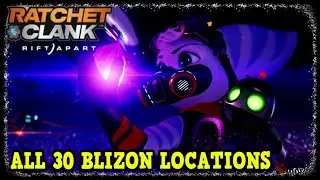 All Blizon Crystal Locations in Ratchet & Clank Rift Apart (Shifty Character Trophy Guide)