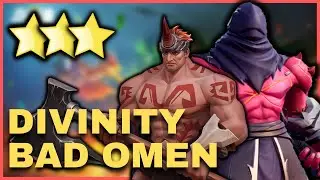 35K HP Divinity Warlock Khan + Bad Omen | Auto Chess Indonesia