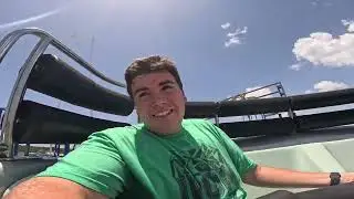 Реакция на самые крутые вращающиеся горки Америки! Galaxy Spin в Fun Spot Kissimmee
