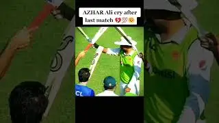 Azhar Ali crying remembering his parents 🥺😭 #shorts #cricket @PakistanCricketOfficial #reels#icc