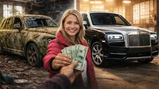 Abandoned Rolls Royce Cullinan &mdash; Luxury SUV Restoration
