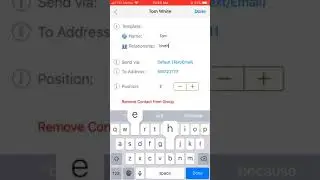 How to mass text on the iPhone using the Reach app