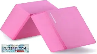 Set of 2 High Density Yoga Blocks 9