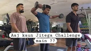 GYM VLOG DAY 39 || AAJ HOGA CHALLENGE