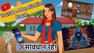 YouTube Monetization Fraud: सावधान रहें!❌🚫❓|Moral Stories|Must Watch|New Update|Real Story|😲😔