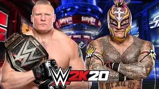 *WWE 2K20* BROCK LESNAR vs REY MYSTERIO