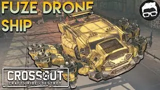 Crossout -- Fuze Drone Stealth Ship (Dawn's Children Hover Build) #63