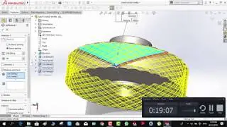 Milling Machine Tail Stock with solid works   Parts