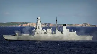 4/5 Engage!  - Carrier Strike Group ships conduct Naval Gunfire Support exercise
