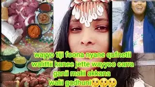 wayyoo tiji foona nyane qufune walittii kana wayyoo cara ganii fi tiji akkana walii godhani