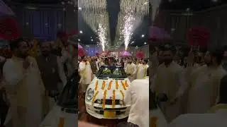groom and bride mehndi entry #groomandbride #mehndientry #wedding #shortsfeed #shorts