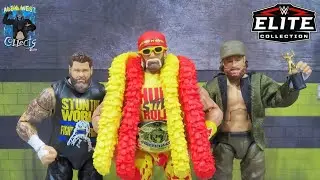 WWE Mattel Elite 91 Kevin Owens, Sami Zayn & Hulk Hogan Figure Review!  Hulk Still Rules Fix Up!