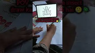 Insect 🪲🥲 | #shorts #study #fun #practical #insects