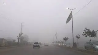 Foggy Weather Hyderabad Sindh (15/01/2026)