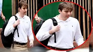 Barron Trump's shock new student look as Secret Service control dating life with harsh rule