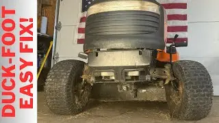 Mower Alignment FIX! Front Spindle Replacement