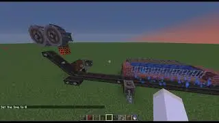 Minecraft Create Mod - Power an entire ore processing with Encased Fan only