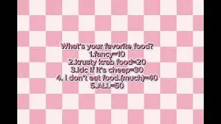 Sponge bob quiz ￼