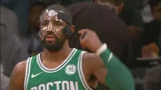 Masked Kyrie Irving Hits 3 Pointer | Celtics vs Nets | November 14, 2017 | 2017-18 NBA Season