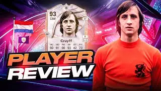 93 ОБЗОР ИГРОКА ICON CRUYFF - EA FC 26 ULTIMATE TEAM