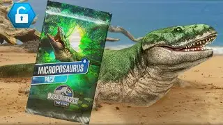 MICROPOSAURUS PACK UNLOCK MICROPOSAURUS X3 LV 40 | JURASSIC WORLD THE GAME
