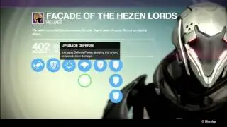 Destiny | Fe&ccedil;ade of the Hezen Lords | Legendary Raid Helmet