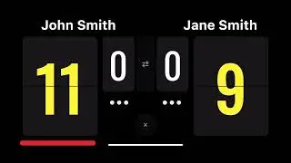 Simple Scoreboard | Ping Pong