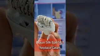 Braun Silk Epil 5&7 replace gears #braun #gears  #braun_gears #braungearsreplace