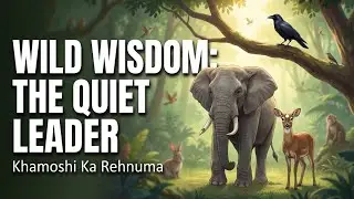 Wild Wisdom: The Quiet Leader | Khamoshi Ka Rehnuma#wildwisdom #mowglistory #junglebook#cartoon #ai 