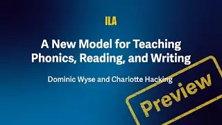 Preview: A New Model for Teaching Phonics