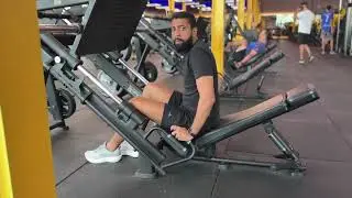 Panturrilha Unilateral no Leg 45&deg;