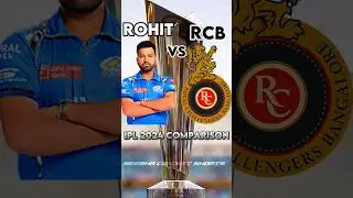 Rohit sharma vs RCB Team Ipl 2024 Comparison🥶🥶 #cricket #ipl #rohitsharma