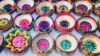 चंगेरी डिजाइन BEAUTIFUL BASKET DESIGNS | मेवाती चंगेरी डिजाइन | | haryana Village Life