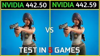 Nvidia Drivers 442.50 vs 442.59 Test In 5 Games