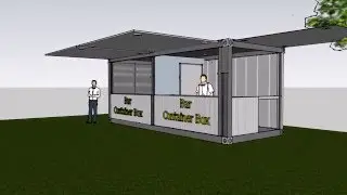 bar chiosco Economico Container Shelter Box Produzione Vendita Noleggio