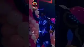 Whoopii Land  kuwait  (birthday party) led show #shorts